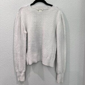 Club Monaco Honeycomb design sweater